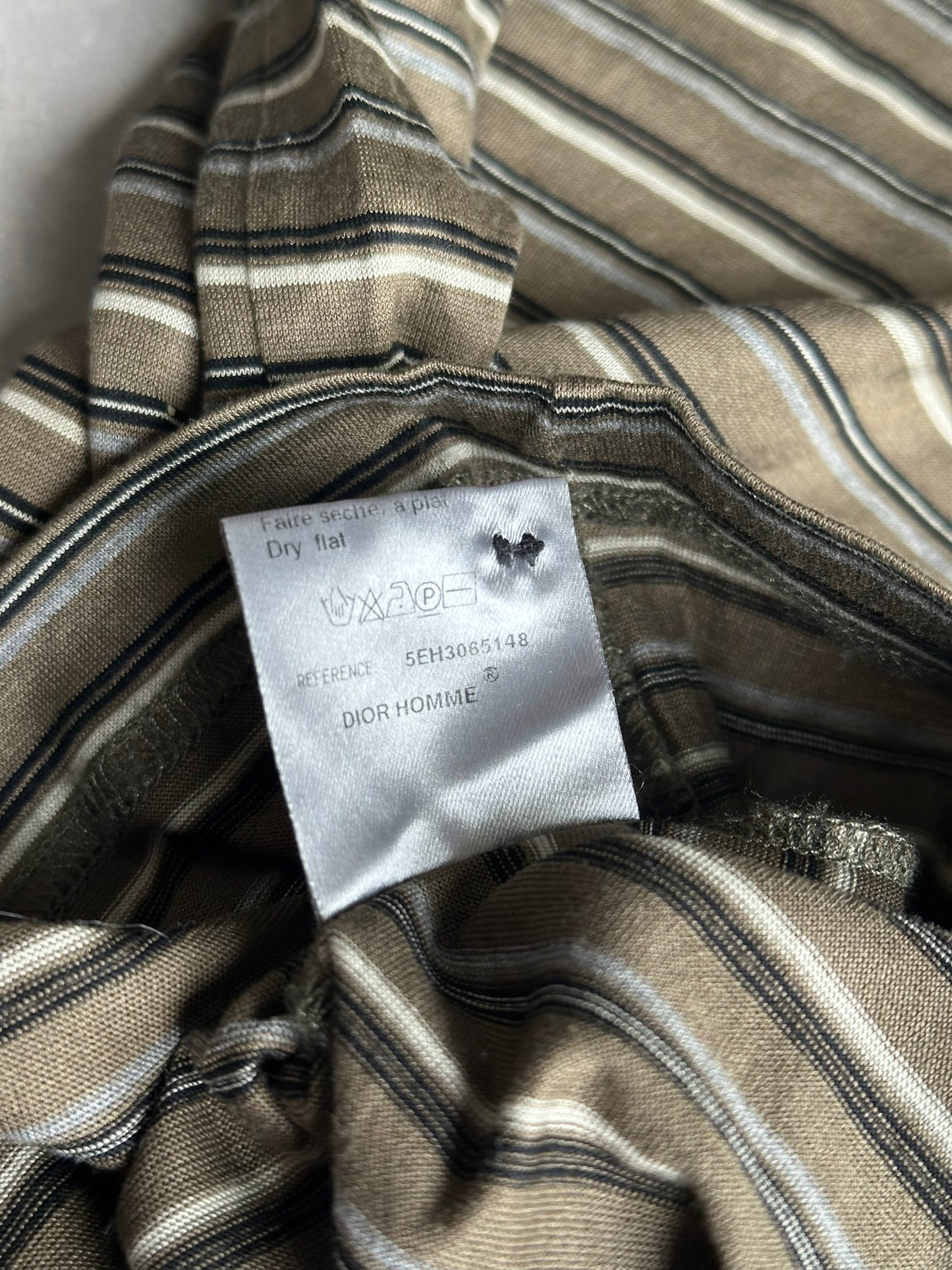 Dior Homme SS05 “BECK/Untitled” guitar motif polo