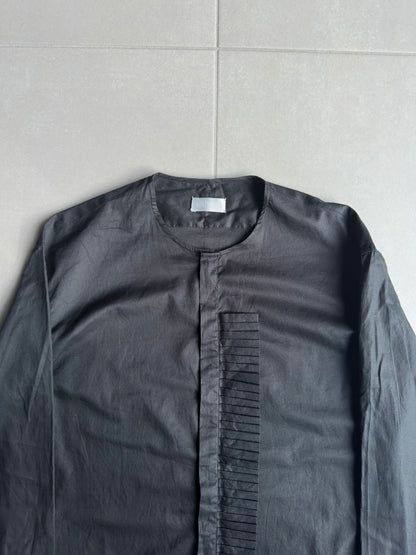 Dior homme SS02 "Red/Boys don't cry' frill button up shirt