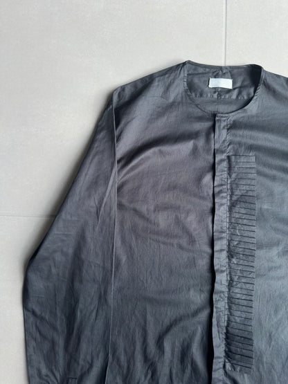 Dior homme SS02 "Red/Boys don't cry' frill button up shirt