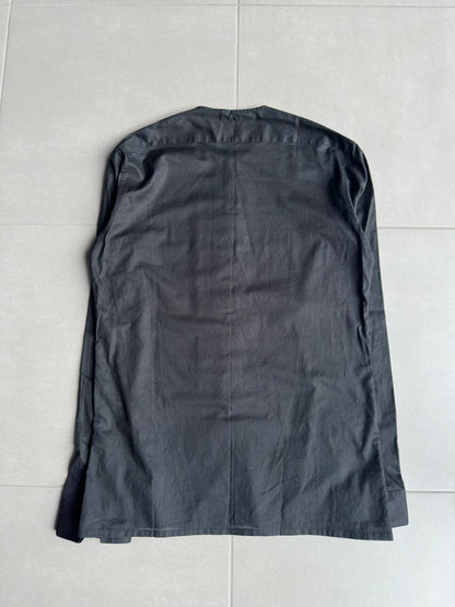 Dior homme SS02 "Red/Boys don't cry' frill button up shirt