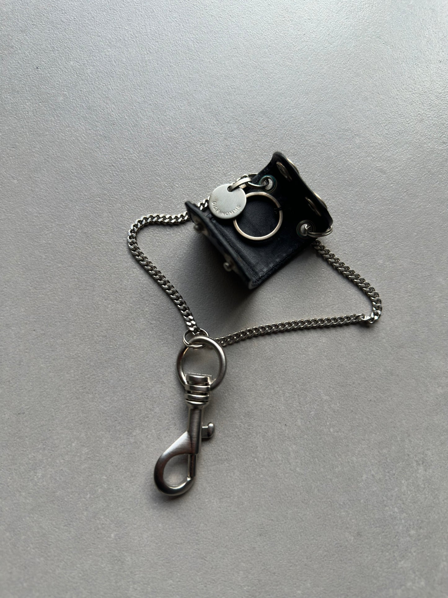 Dior Homme SSS06 leather pouch/wallet chain