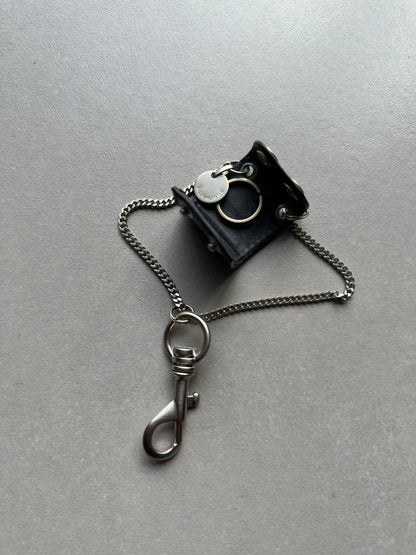 Dior Homme SSS06 leather pouch/wallet chain