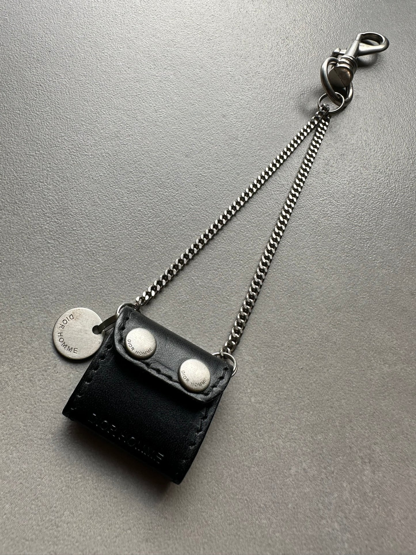 Dior Homme SSS06 leather pouch/wallet chain