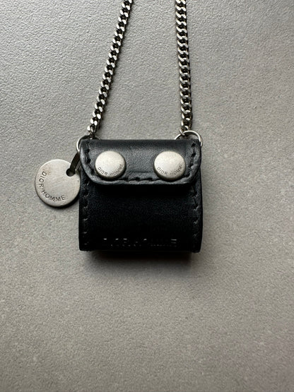 Dior Homme SSS06 leather pouch/wallet chain