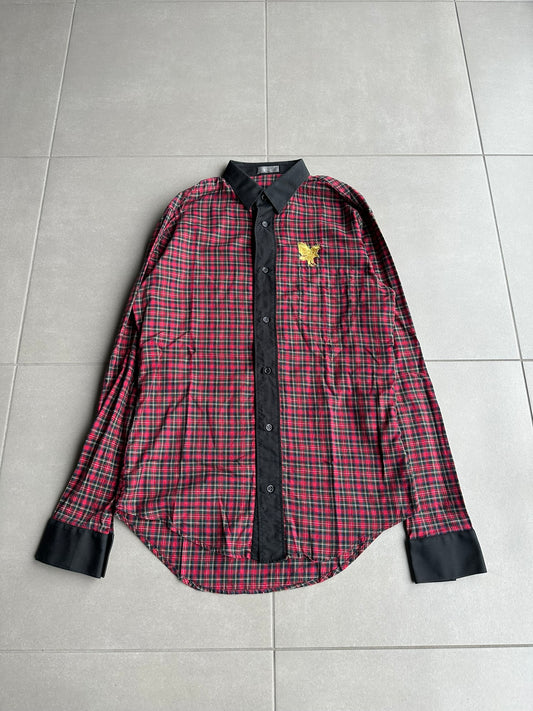 Dior Homme AW05 “In the morning” eagle motif button up shirt