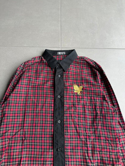 Dior Homme AW05 “In the morning” eagle motif button up shirt