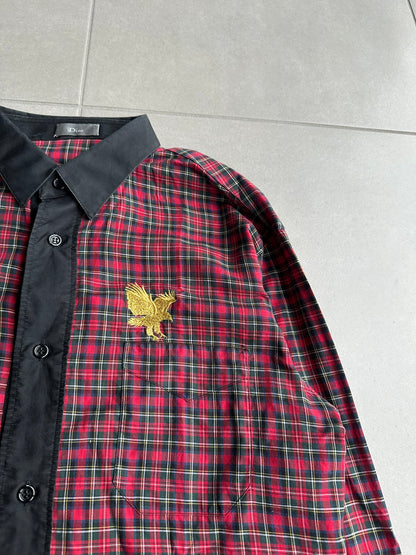Dior Homme AW05 “In the morning” eagle motif button up shirt