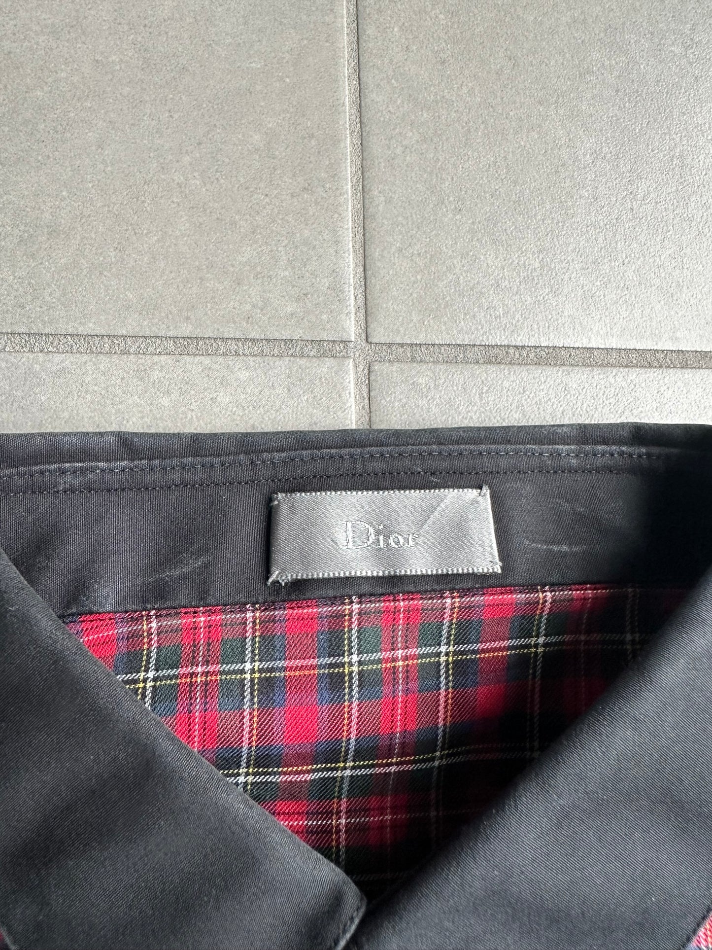 Dior Homme AW05 “In the morning” eagle motif button up shirt