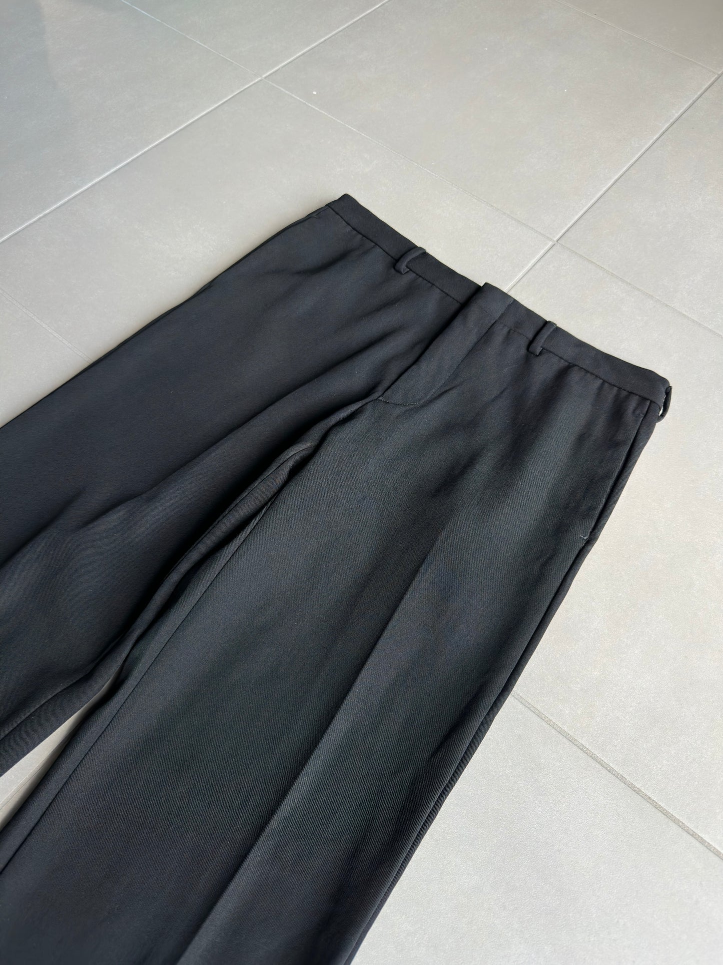 Dior Homme AW01 "Solitaire" straight leg trousers