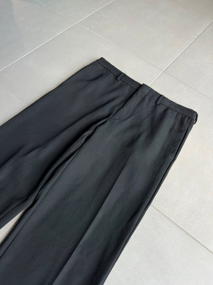 Dior Homme AW01 "Solitaire" straight leg trousers