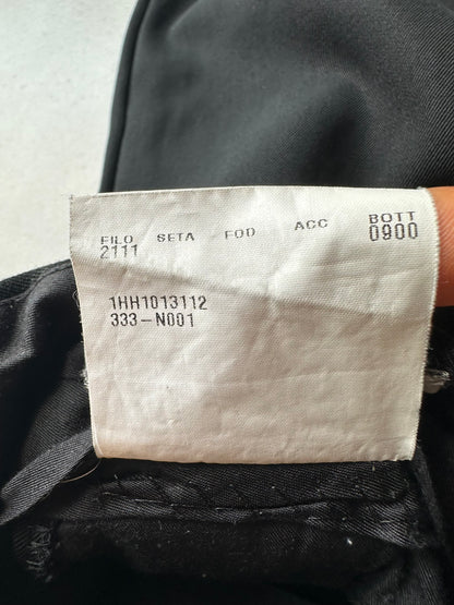 Dior Homme AW01 "Solitaire" straight leg trousers