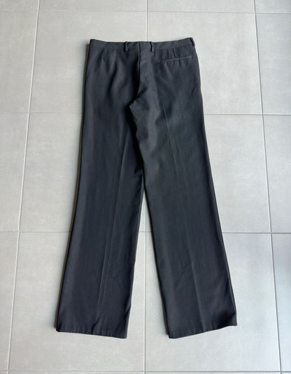 Dior Homme AW01 "Solitaire" straight leg trousers