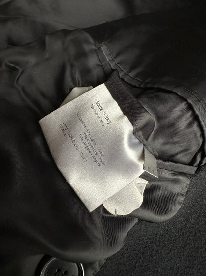 Dior homme AW02 “reflexion” wool/angora double breasted long coat