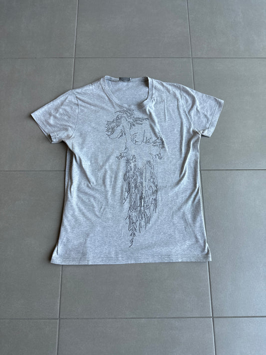 Dior Homme AW08 graphic t-shirt