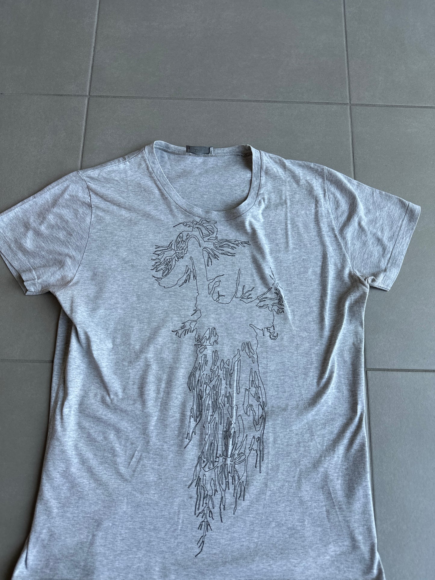 Dior Homme AW08 graphic t-shirt