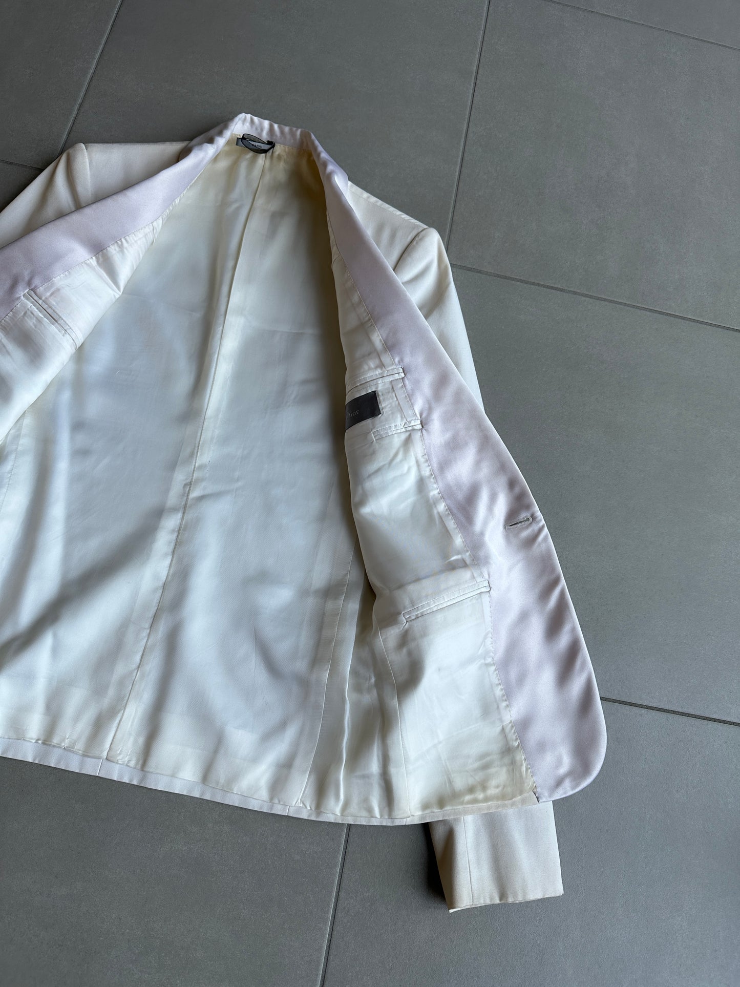 Dior Homme SS05 “BECK/Untitled” Shawl lapel blazer