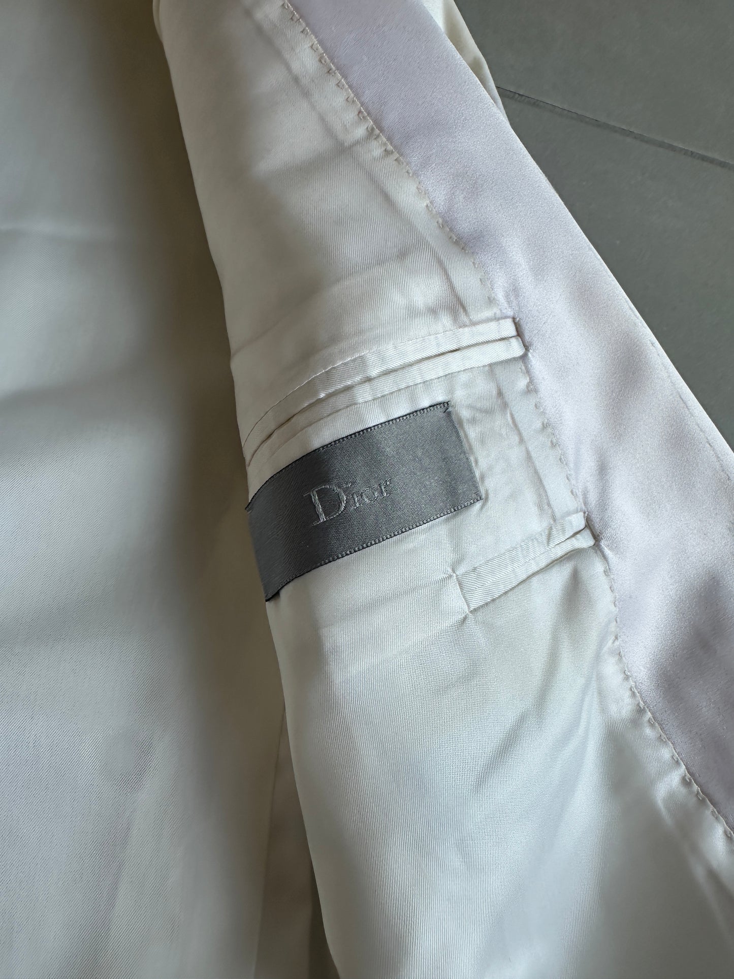 Dior Homme SS05 “BECK/Untitled” Shawl lapel blazer