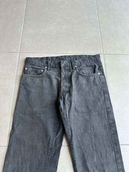Dior Homme AW07 “Navigate” charcoal black MIJ denim