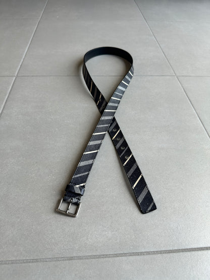 Dior Homme SS06 striped Thin belt