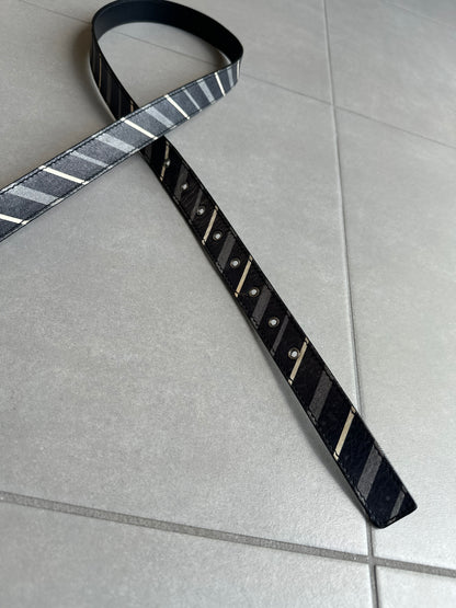 Dior Homme SS06 striped Thin belt