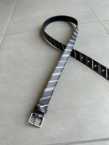 Dior Homme SS06 striped Thin belt