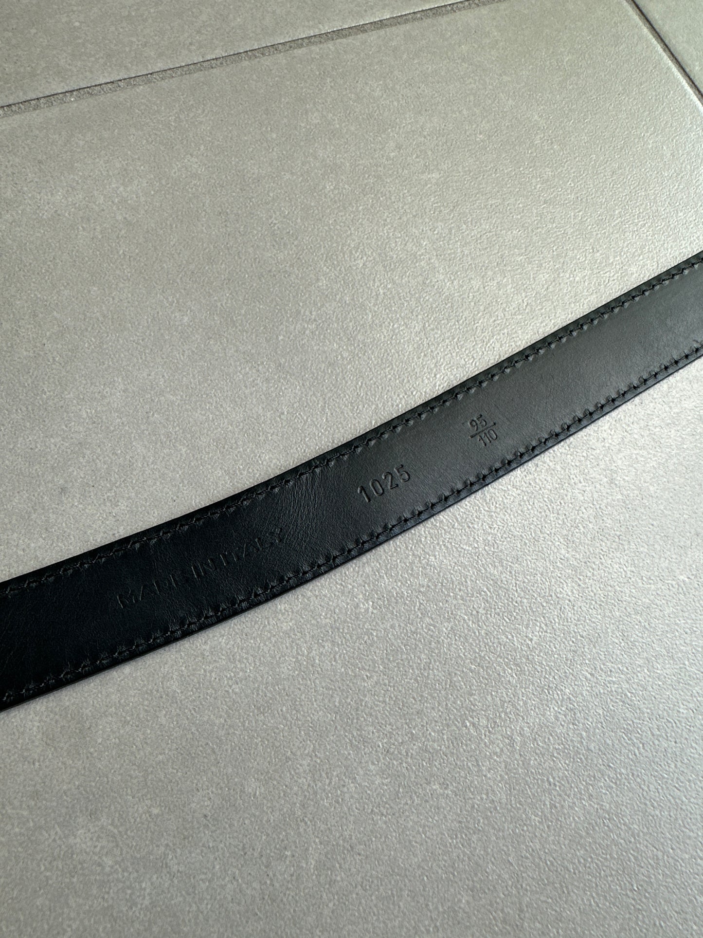Dior Homme SS06 striped Thin belt