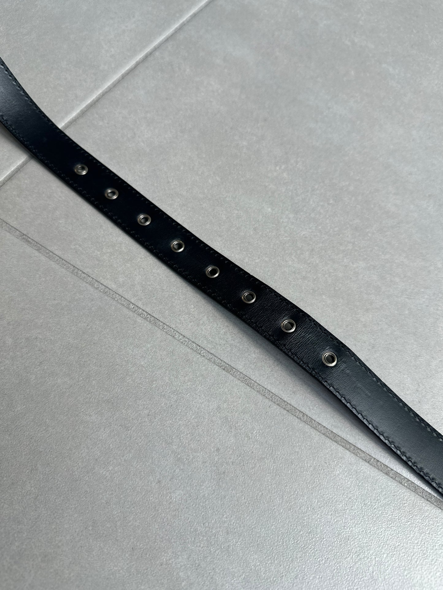 Dior Homme SS06 striped Thin belt