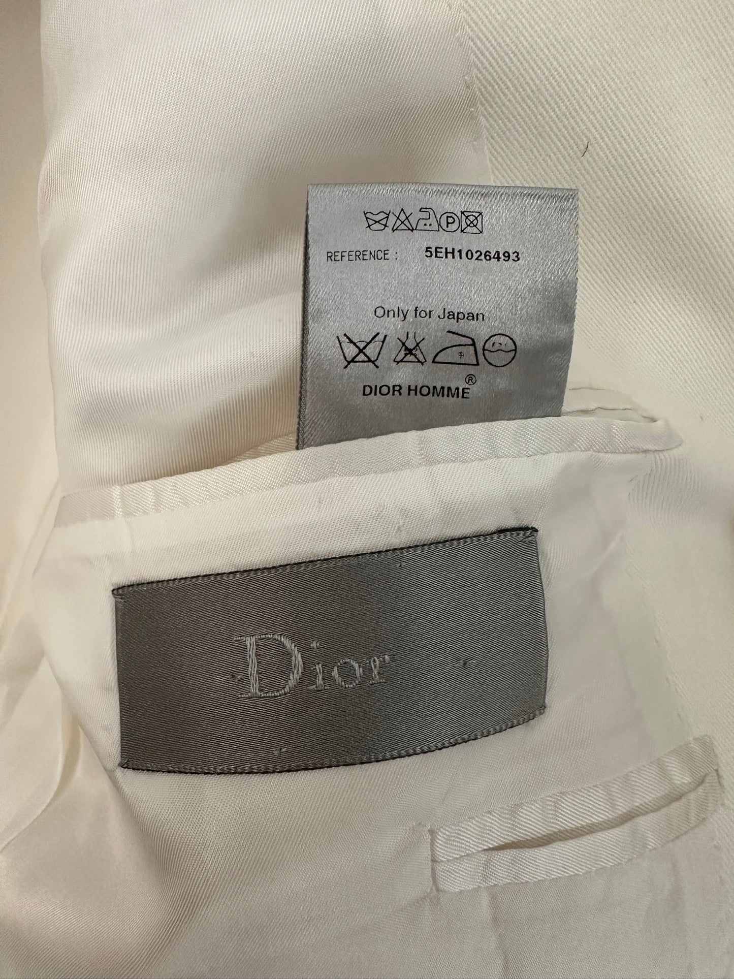 Dior Homme SS05 double-breasted blazer