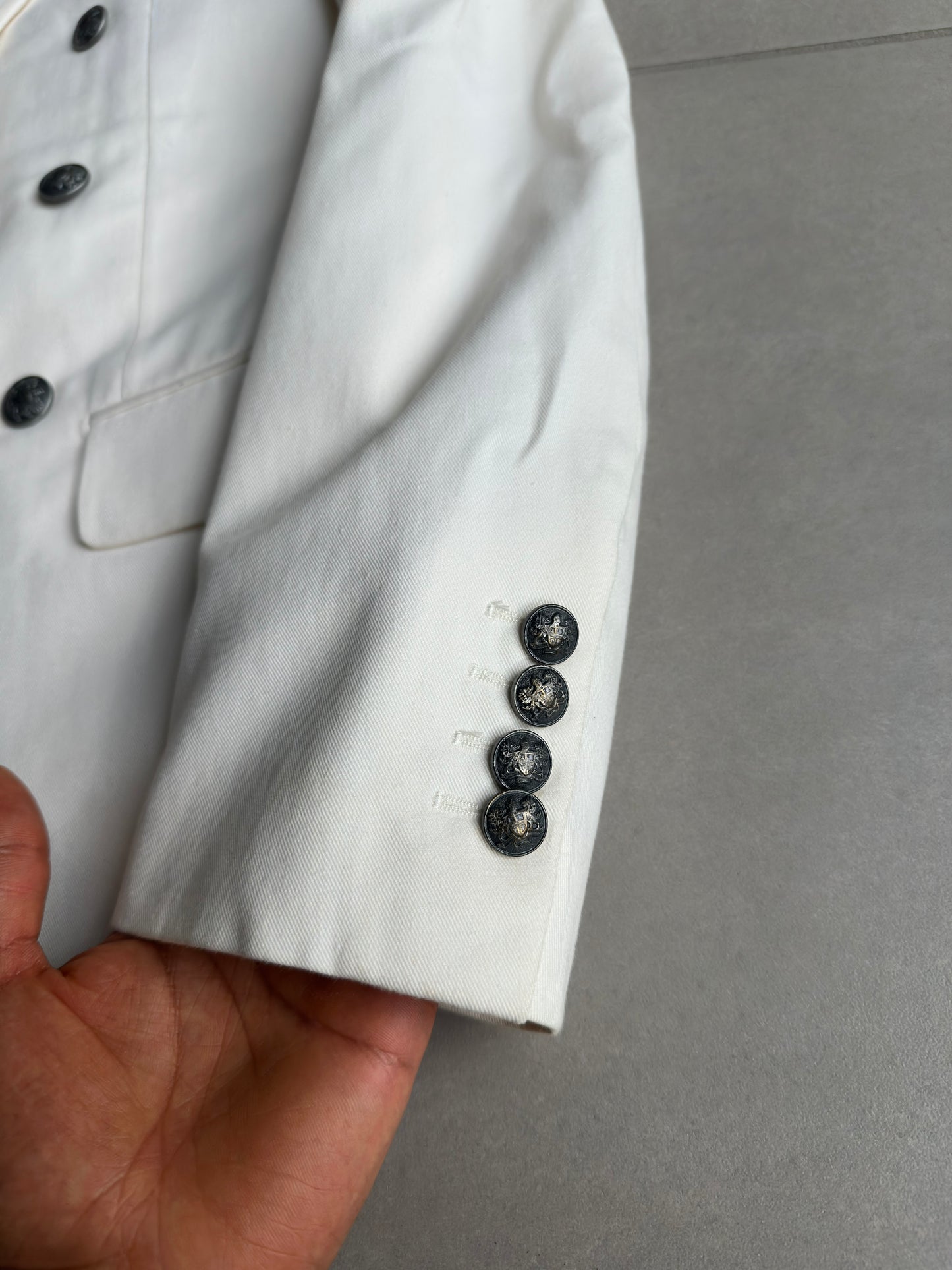 Dior Homme SS05 double-breasted blazer