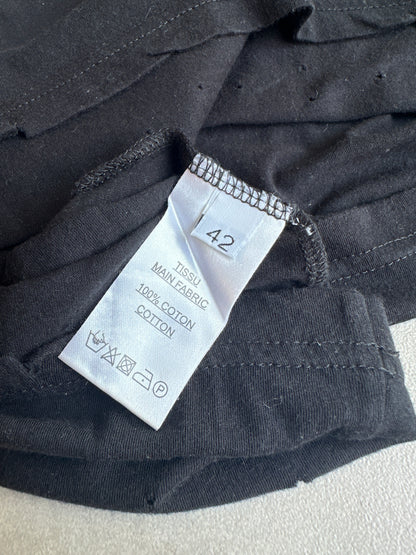 Balmain AW2010 distressed V-neck t-shirt