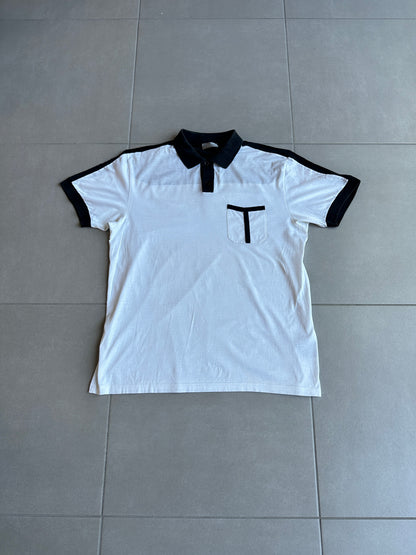 Dior Homme SS07 contrast polo shirt