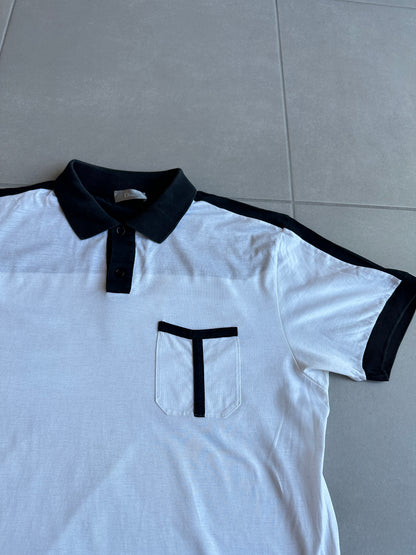 Dior Homme SS07 contrast polo shirt