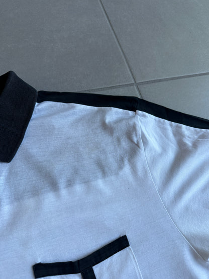 Dior Homme SS07 contrast polo shirt
