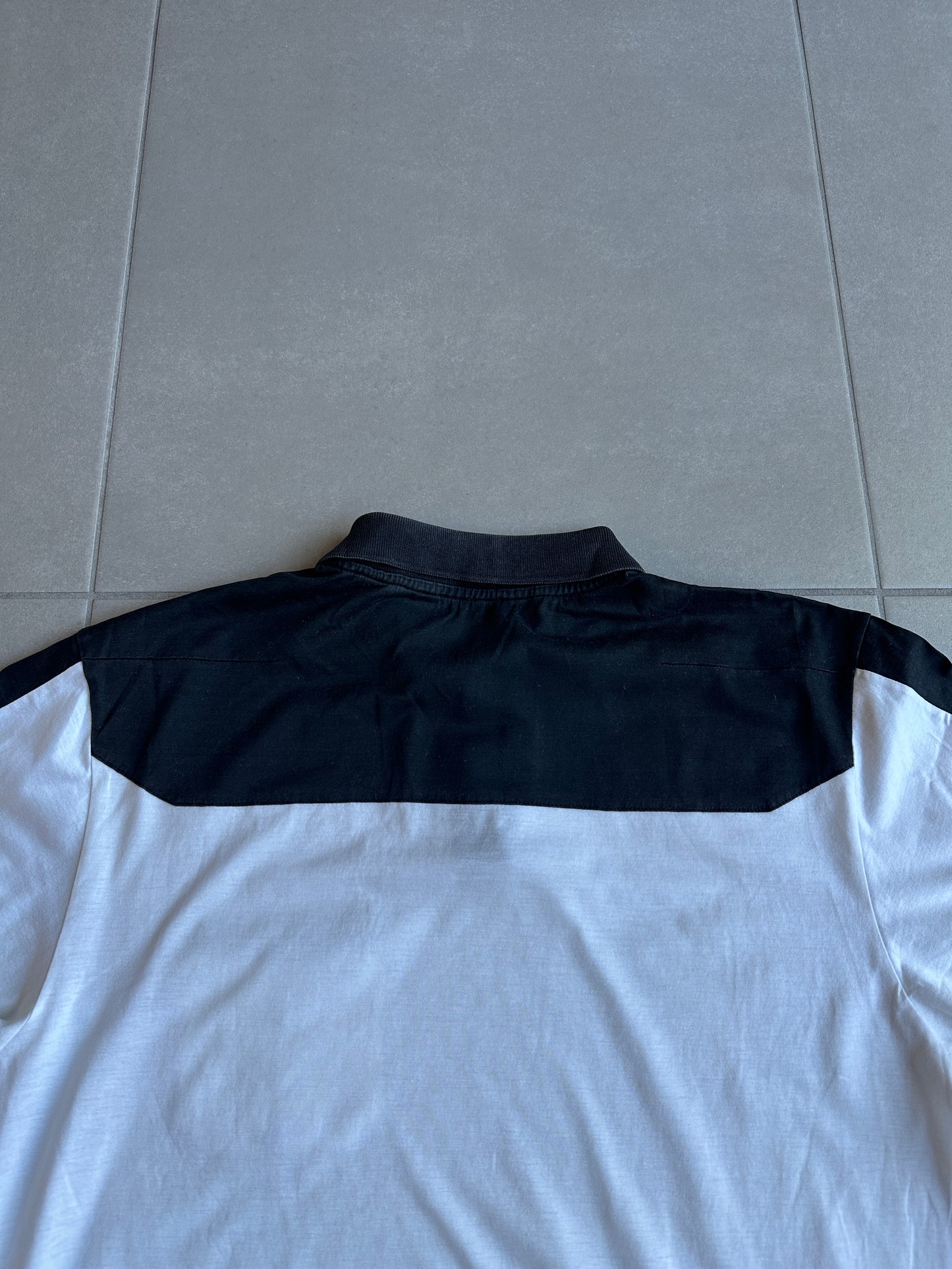 Dior Homme SS07 contrast polo shirt