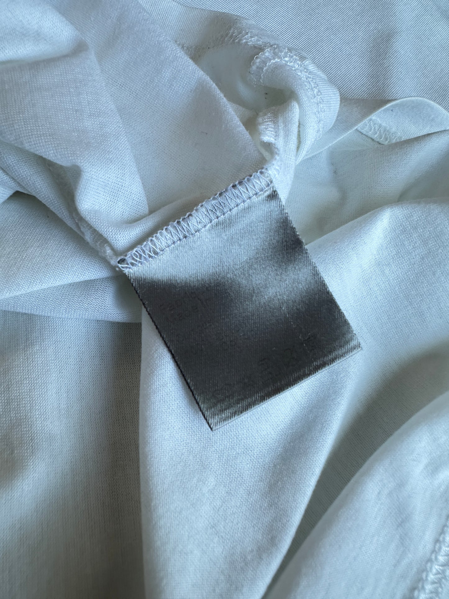 Dior Homme SS07 contrast polo shirt