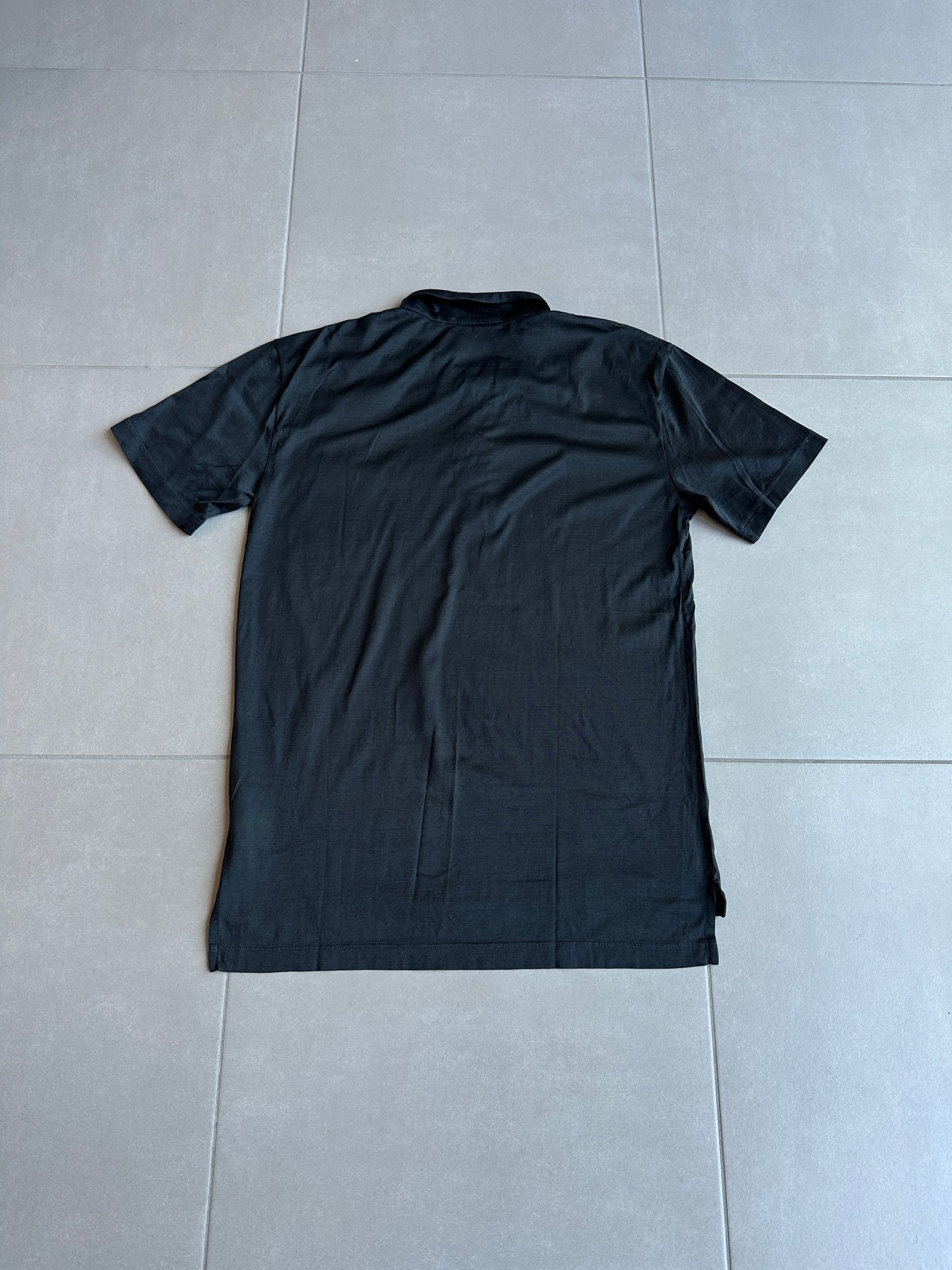 Helmut Lang circa 90’s glossy one pocket shirt