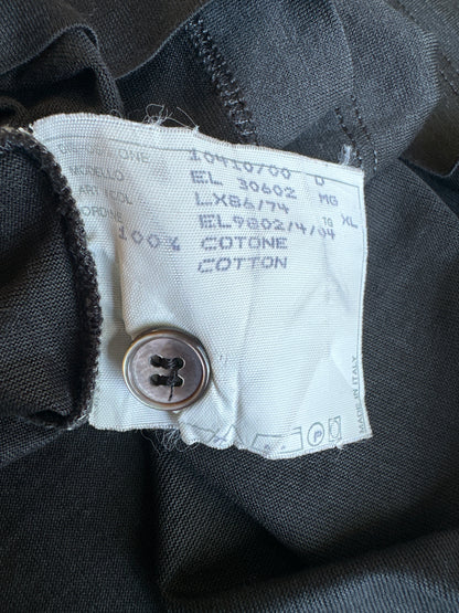 Helmut Lang circa 90’s glossy one pocket shirt