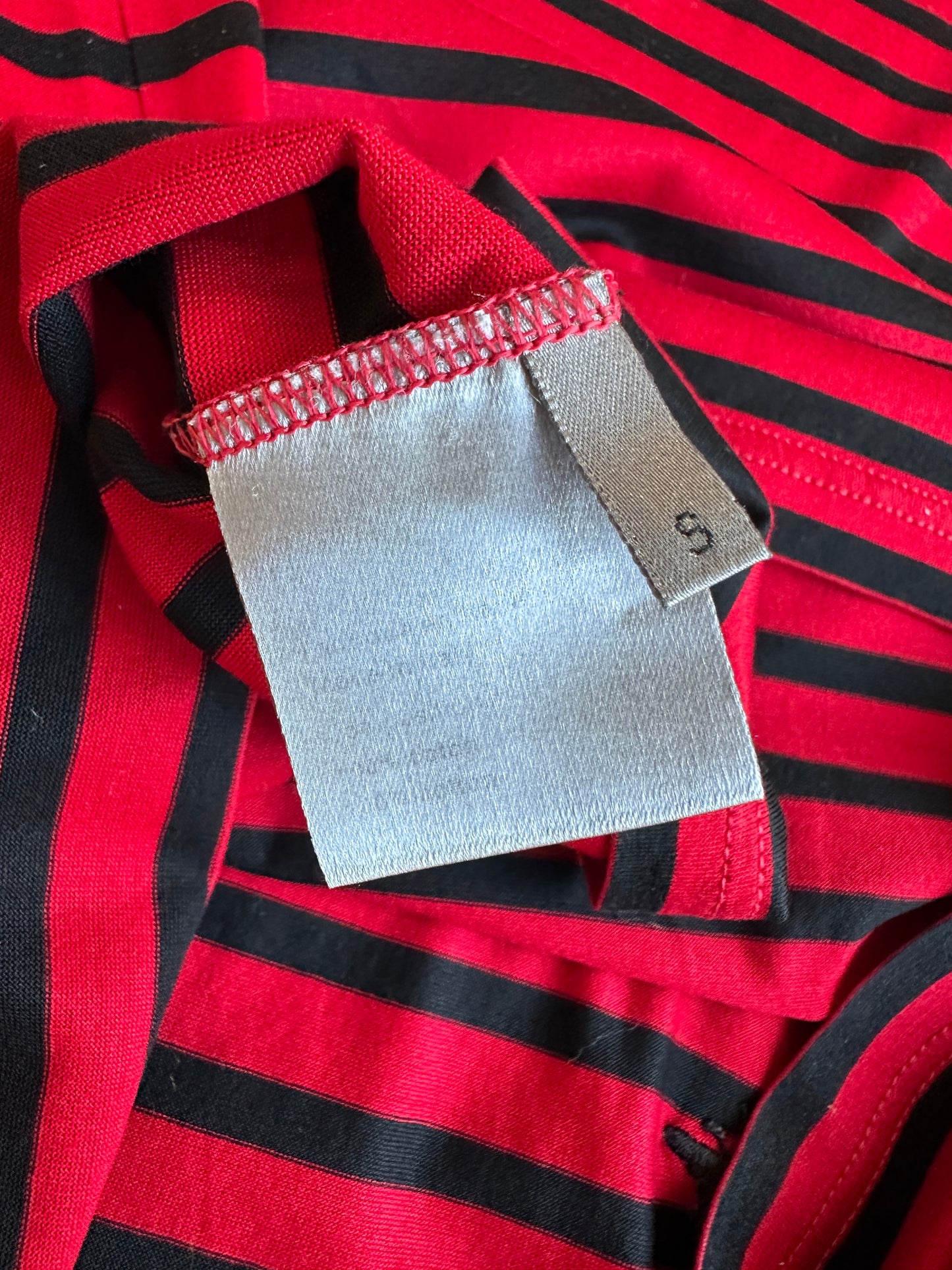 Dior homme AW04 “VOTC” striped bee motif long sleeve