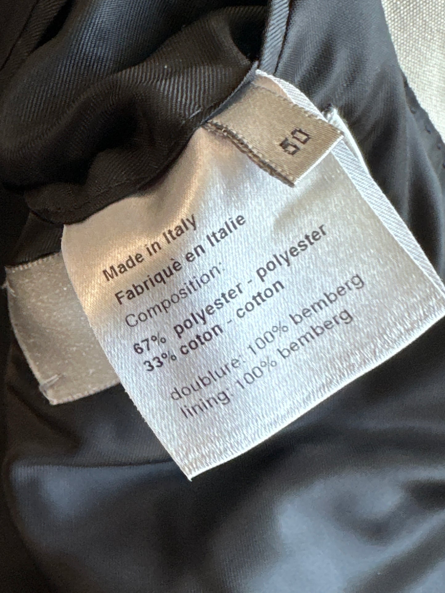 Dior Homme SS03 “Follow me” 1 button blazer