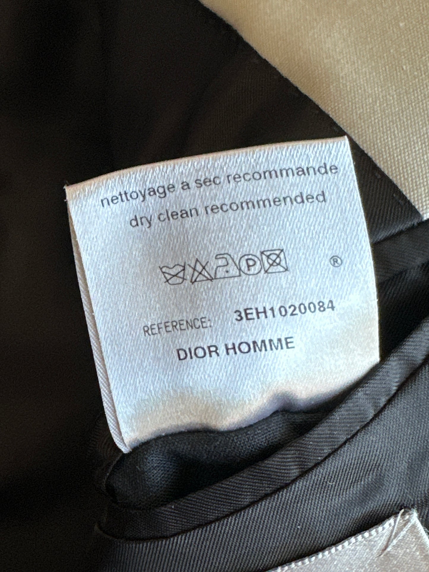 Dior Homme SS03 “Follow me” 1 button blazer