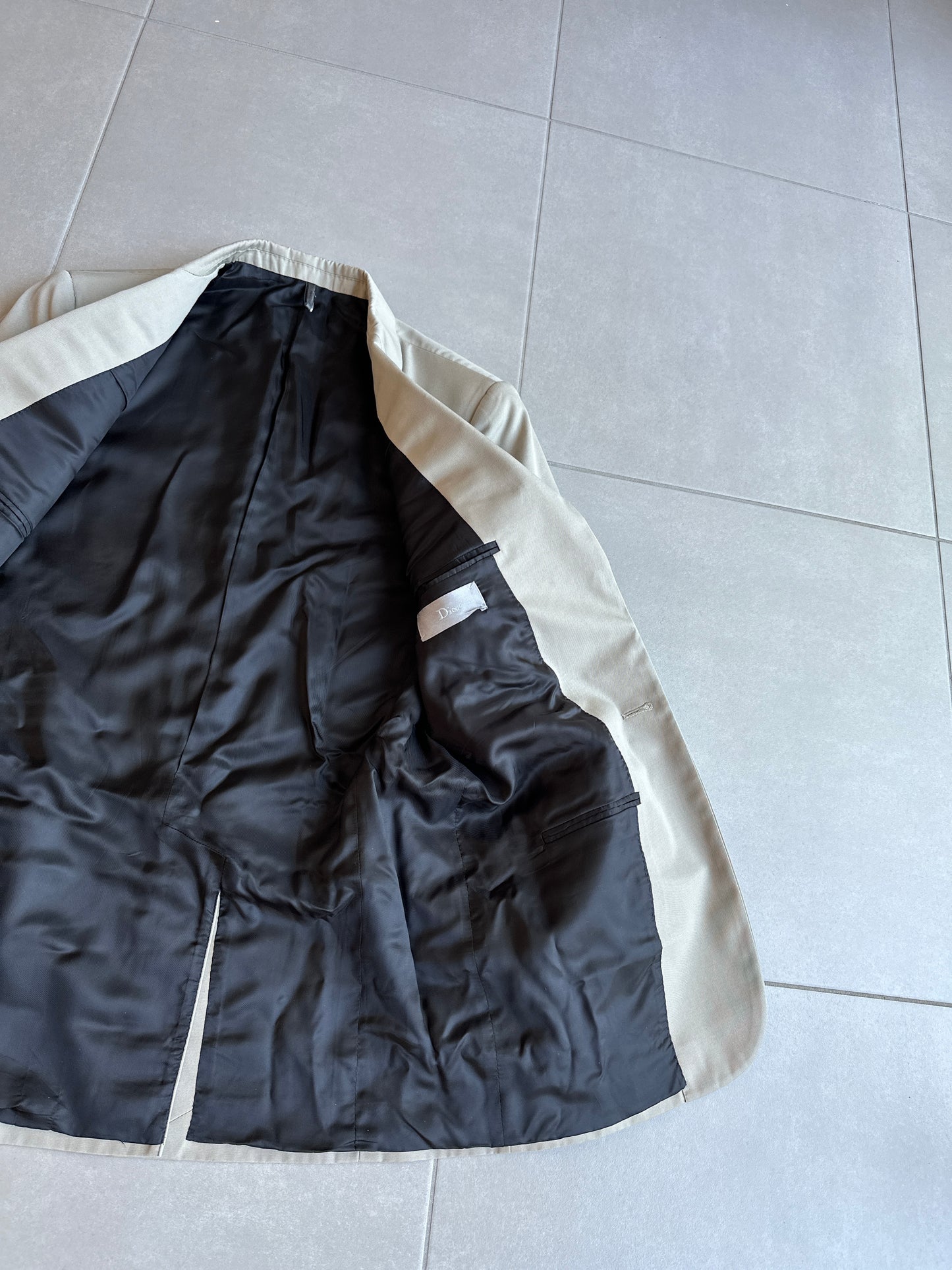 Dior Homme SS03 “Follow me” 1 button blazer