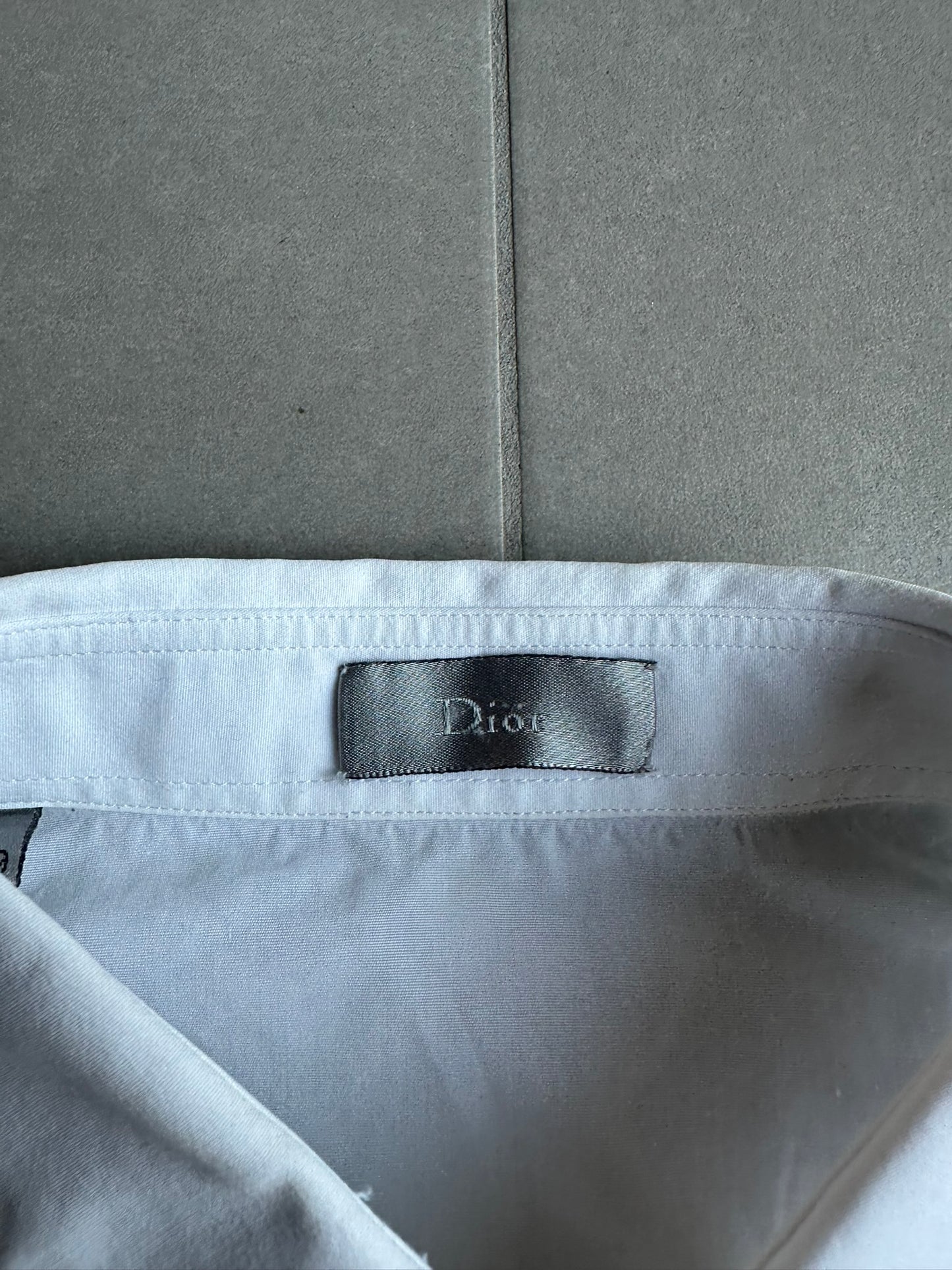 Dior Homme SS07 “We look good together” bee motif button up