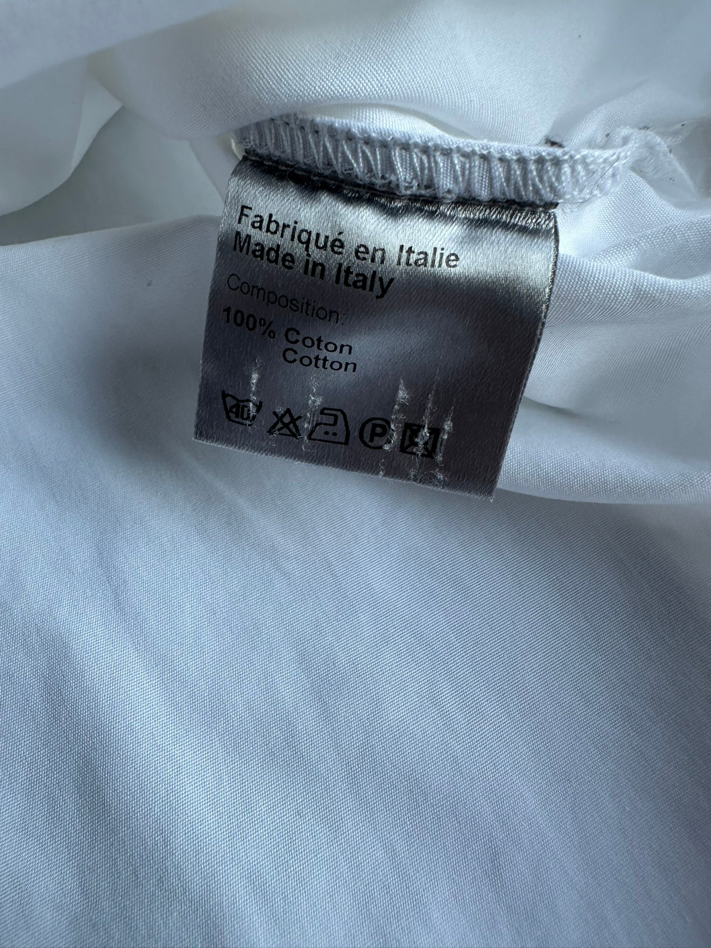 Dior Homme SS07 “We look good together” bee motif button up