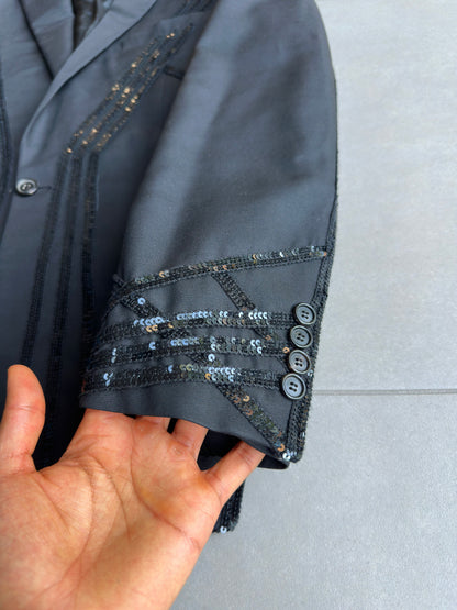 Dior Homme SS04 “strip” sequins blazer