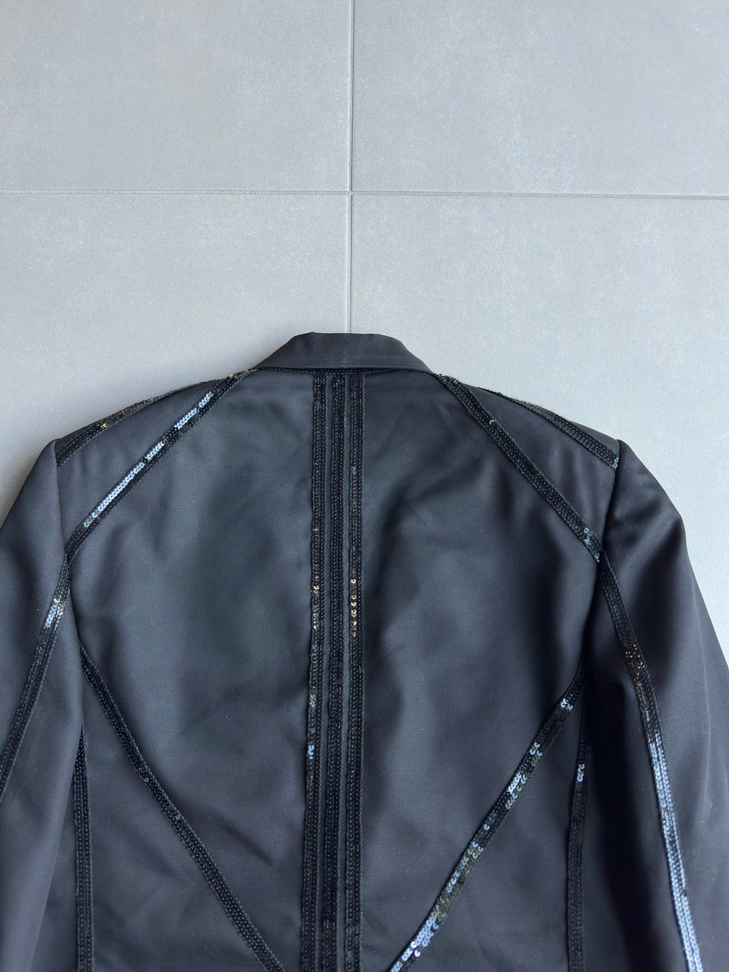 Dior Homme SS04 “strip” sequins blazer