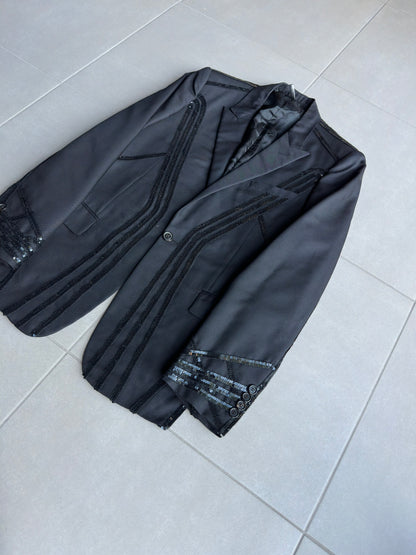 Dior Homme SS04 “strip” sequins blazer