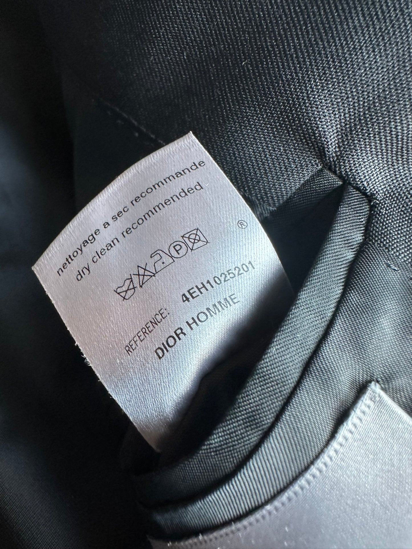 Dior Homme SS04 “strip” sequins blazer