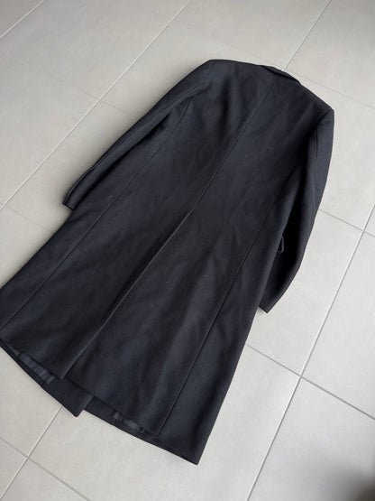 Dior Homme AW06 “These grey days” Peak lapel wool/cashmere blend coat