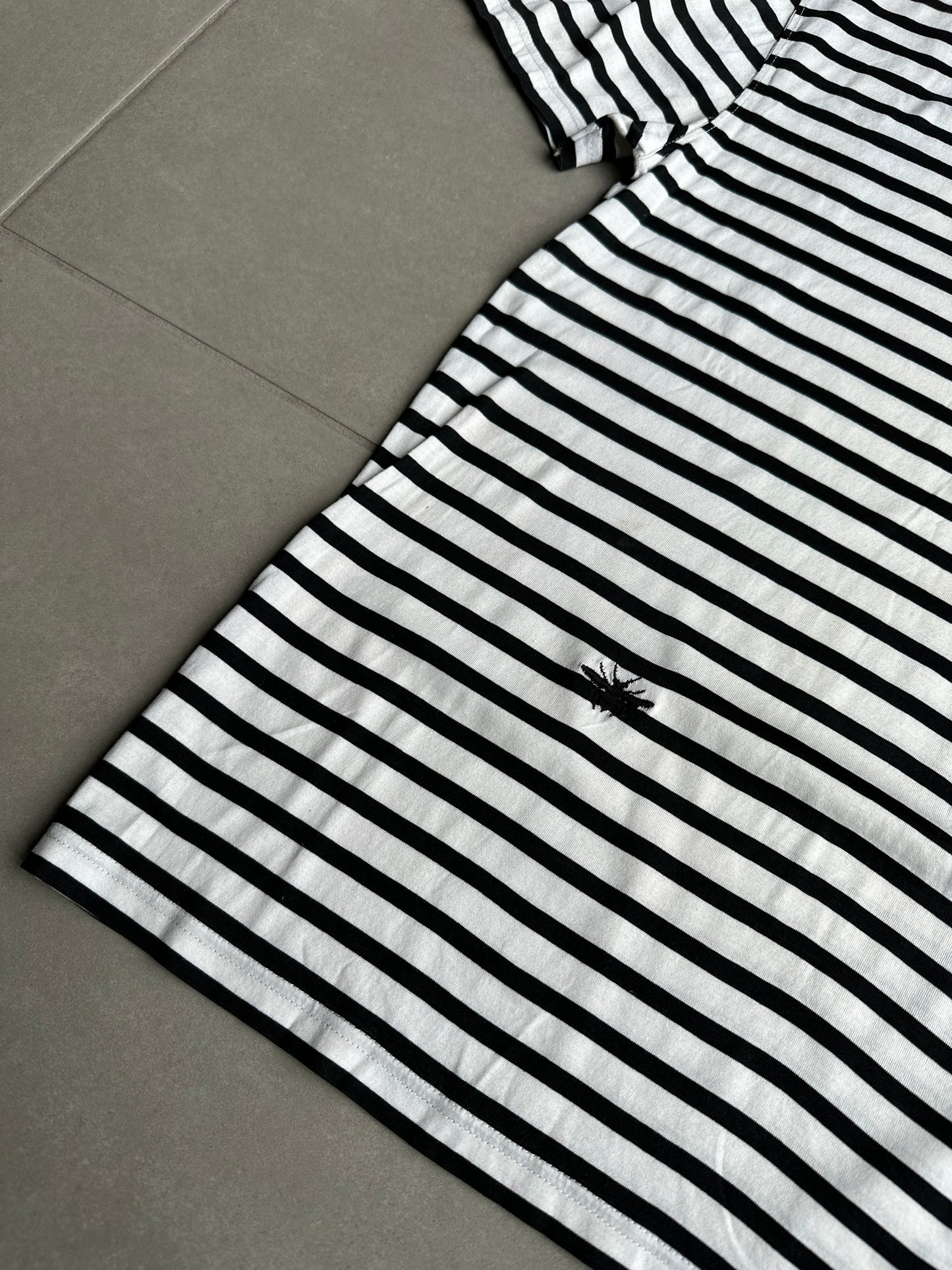 Dior homme AW04 “VOTC” striped T-shirt