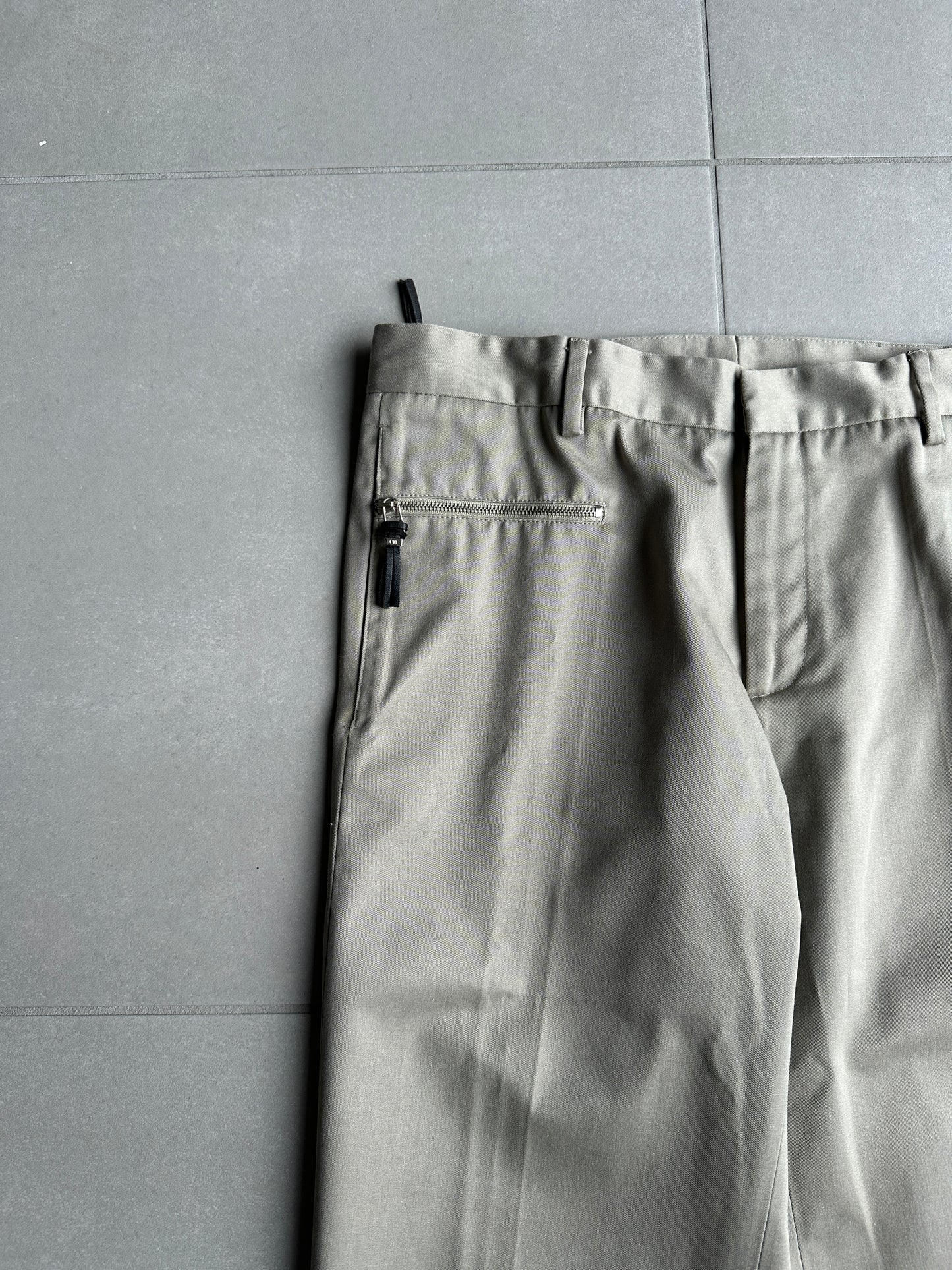 Dior Homme SS03 “Follow Me” Zip trousers